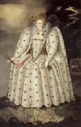 The Ditchley Portrait of Queen Elizabeth unknow artist